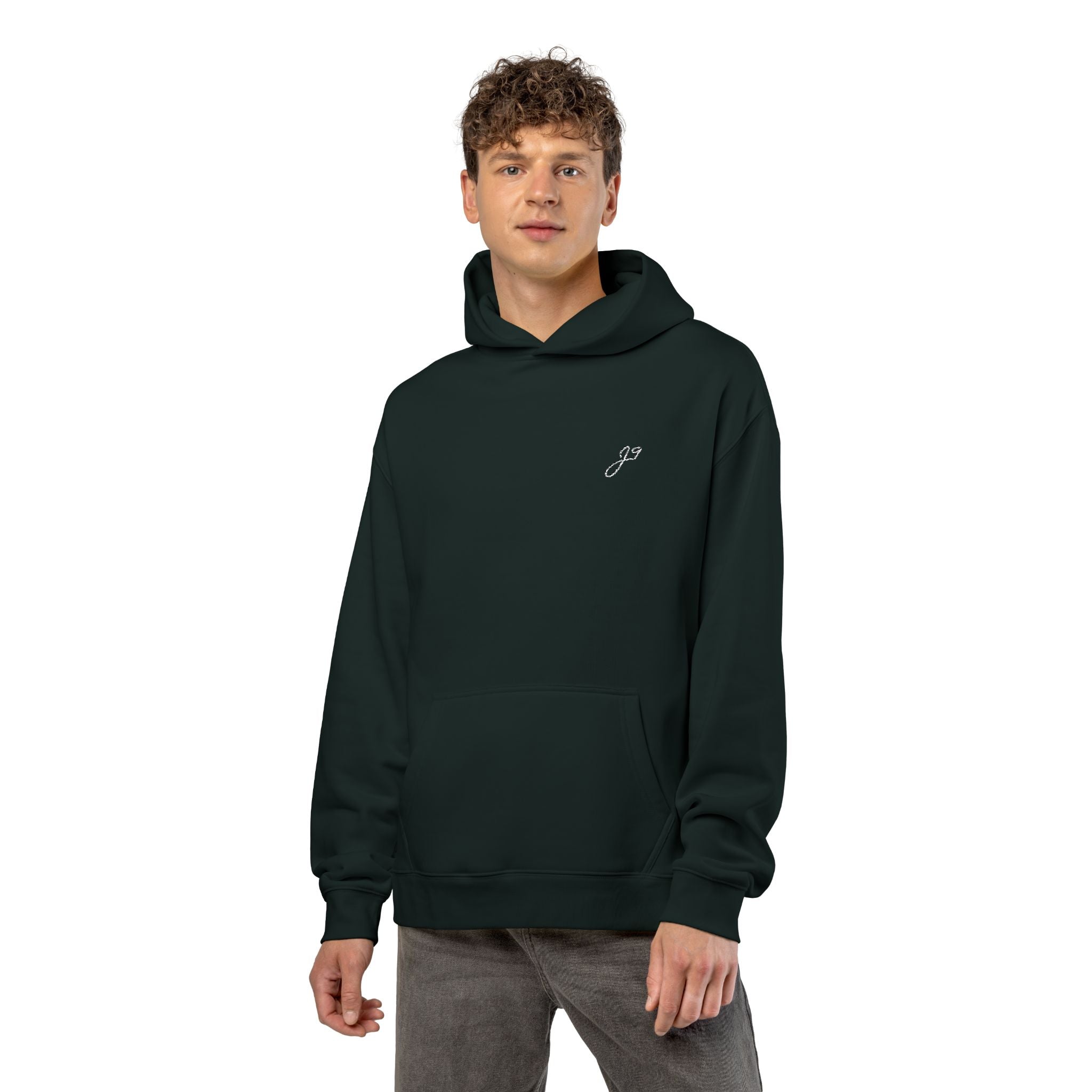 Script Logo Hoodie - Pine Green